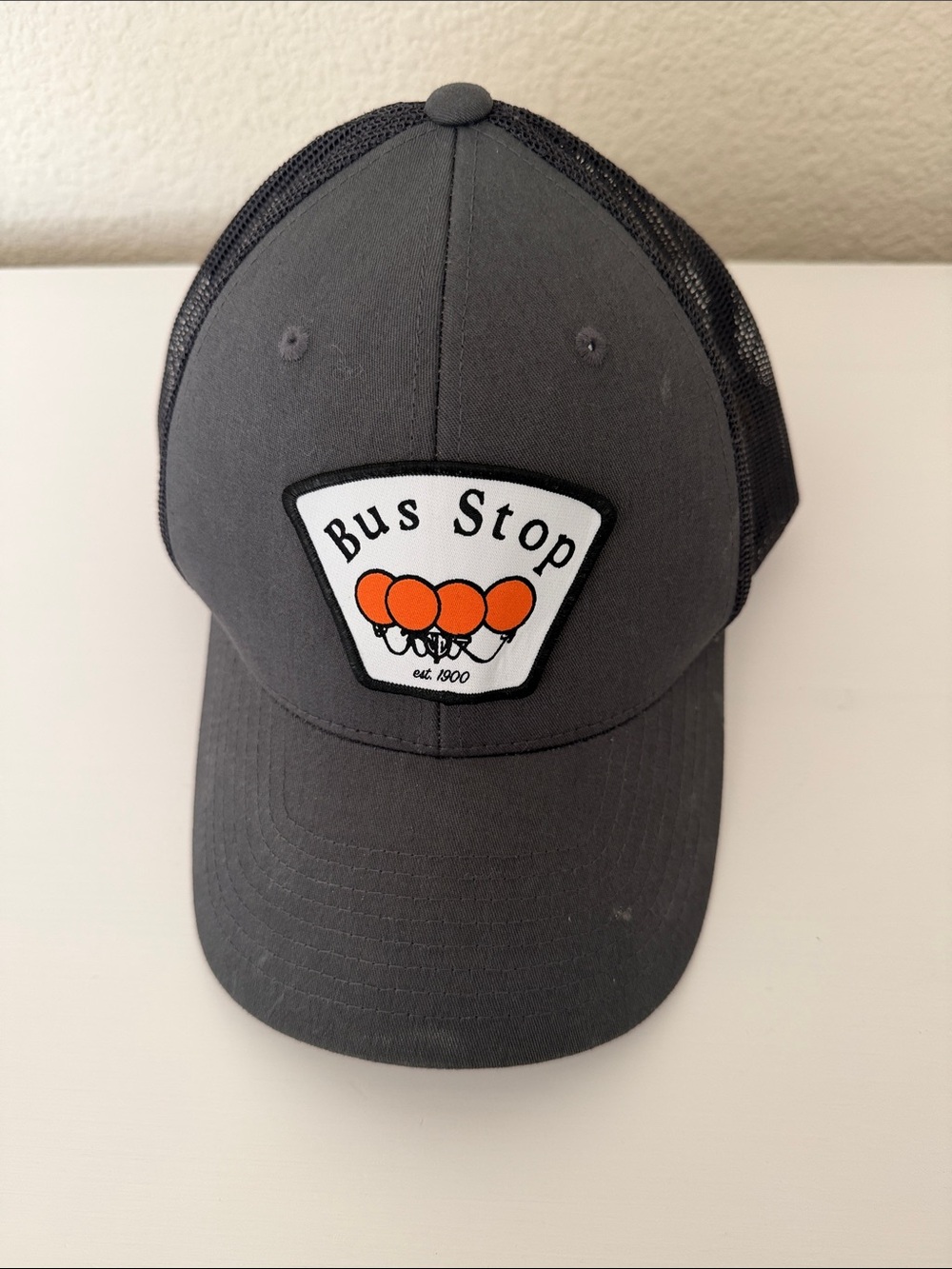 SF bus stop bar hat